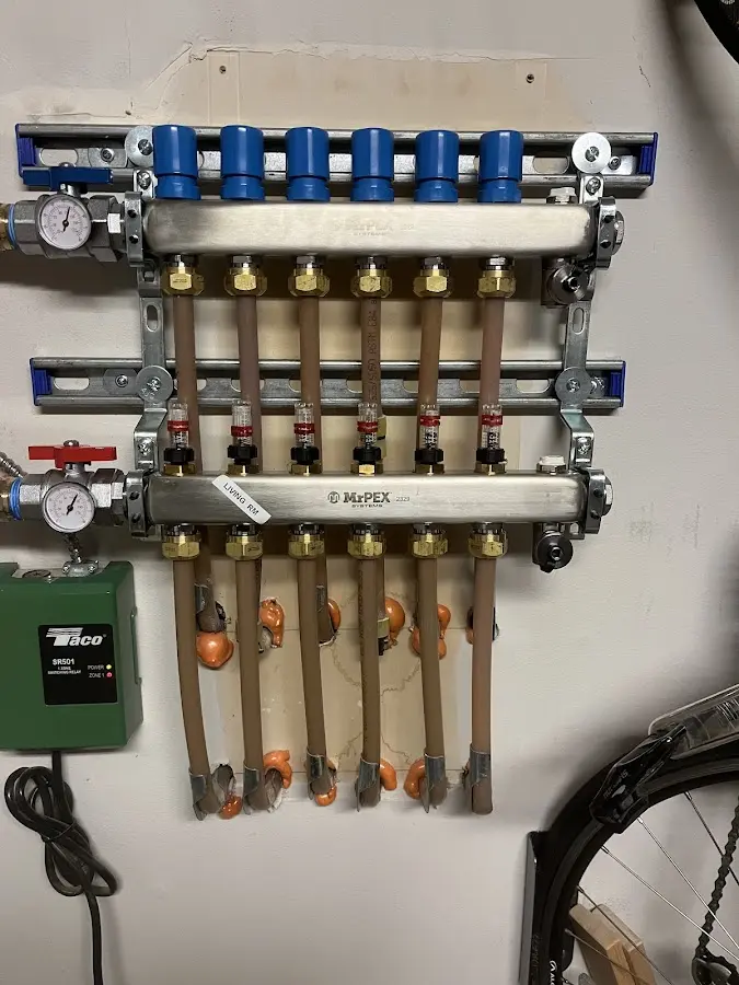 Plumber performing Leak Detection at a residential property in El Rio